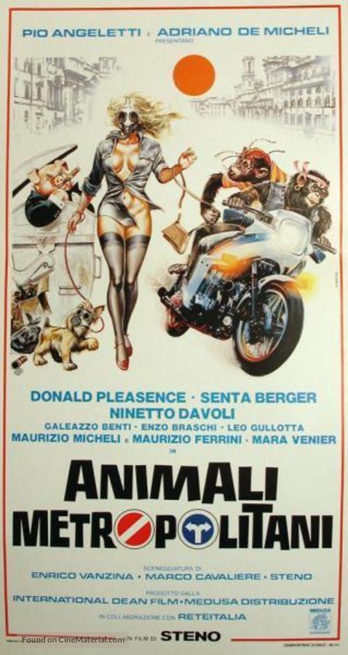 Animali metropolitani - Icelandic Movie Poster