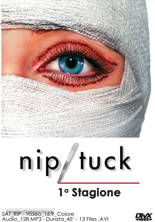 &quot;Nip/Tuck&quot; - Italian DVD movie cover
