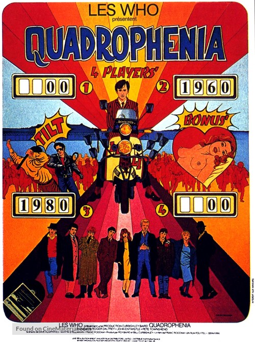 Quadrophenia - French Movie Poster