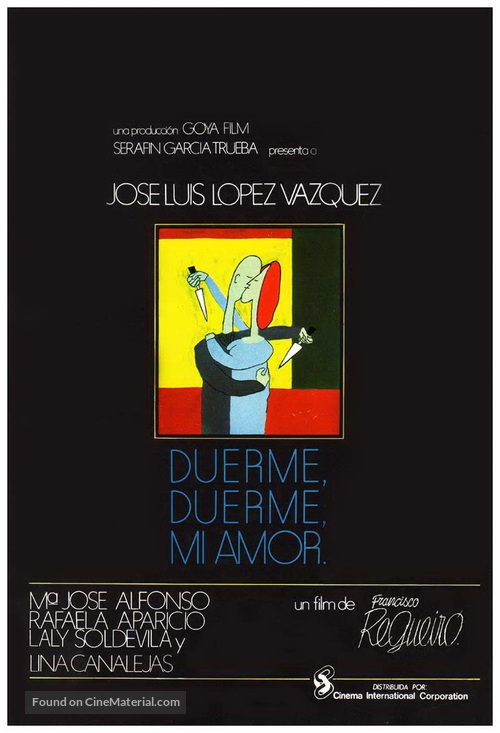 Duerme, duerme, mi amor - Spanish Movie Poster