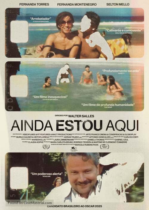 Ainda Estou Aqui - Brazilian Movie Poster