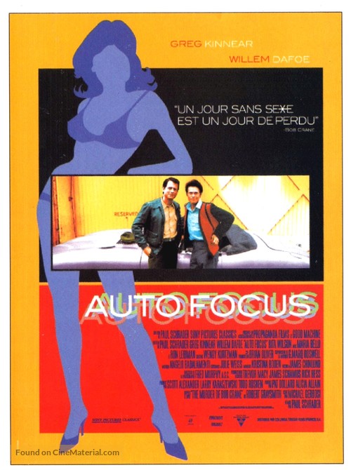 Auto Focus - French Movie Poster