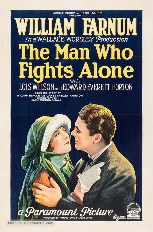 The Man Who Fights Alone - Movie Poster