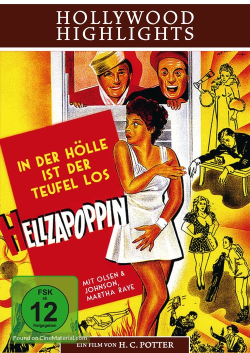 Hellzapoppin - German Movie Poster