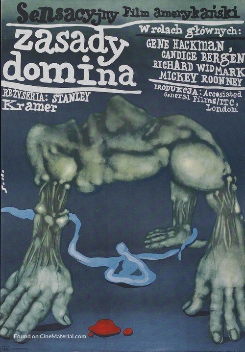 The Domino Principle - Polish Movie Poster