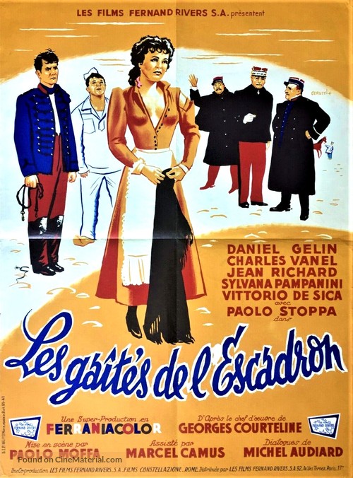 Allegro squadrone - French Movie Poster