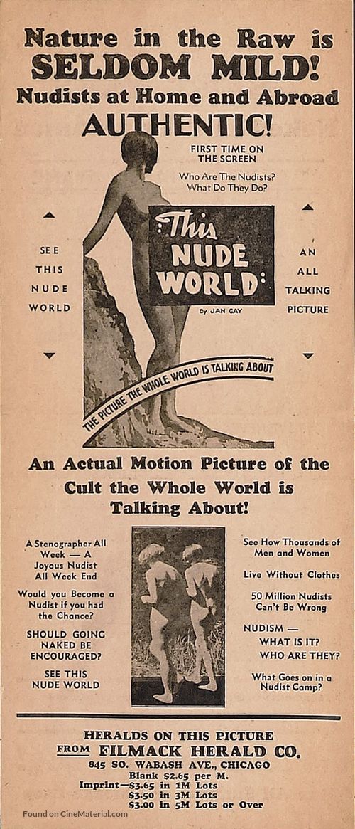 This Nude World - Movie Poster