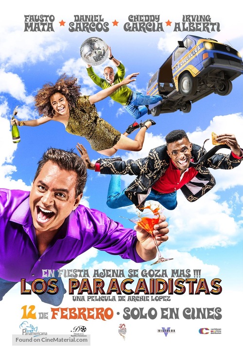 Los Paracaidistas - Puerto Rican Movie Poster