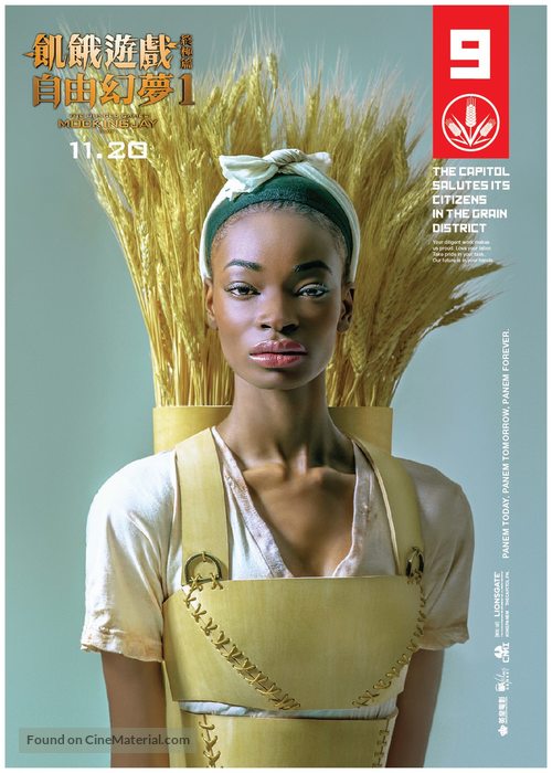 The Hunger Games: Mockingjay - Part 1 - Hong Kong Movie Poster