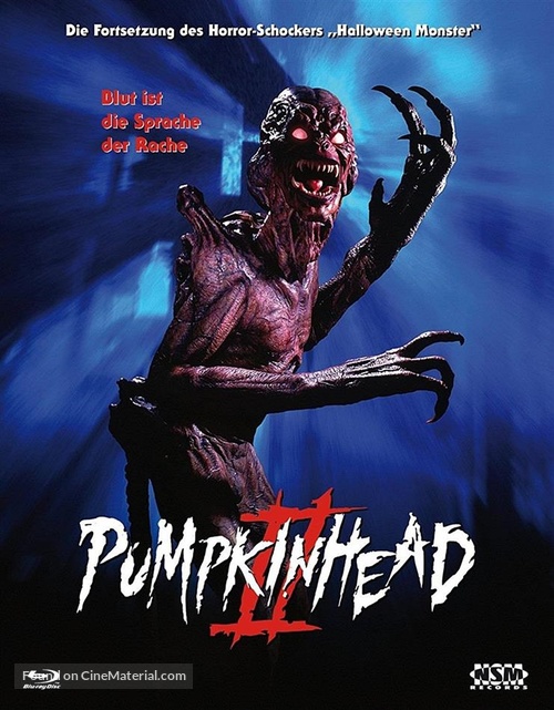 Pumpkinhead II: Blood Wings - Austrian Blu-Ray movie cover