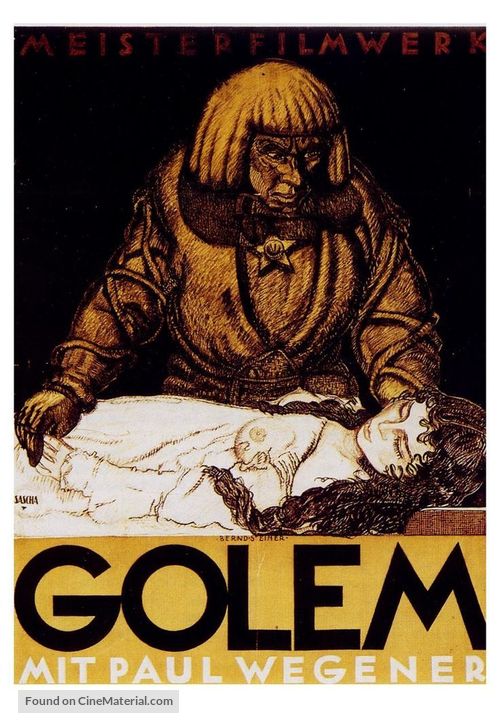 Der Golem - German Movie Poster