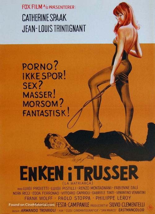 La matriarca - Danish Movie Poster