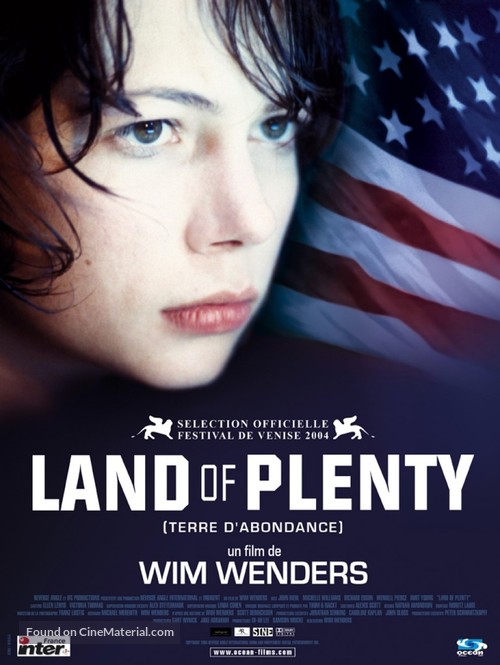 Land of Plenty - French Movie Poster