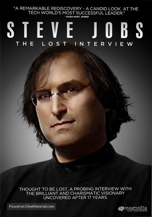 Steve Jobs: The Lost Interview - DVD movie cover
