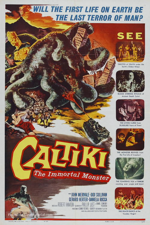 Caltiki - il mostro immortale - Movie Poster