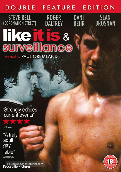 Surveillance - British DVD movie cover