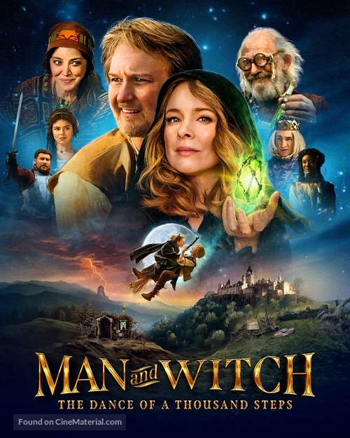 Man &amp; Witch - British Movie Poster