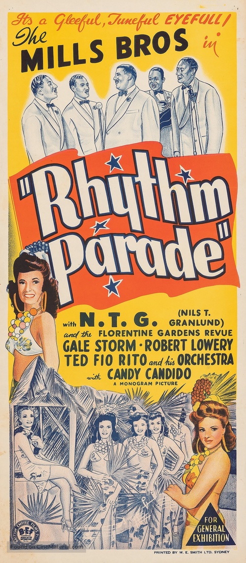 Rhythm Parade - Australian Movie Poster