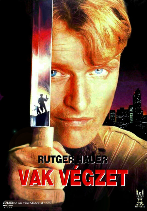 Blind Fury - Hungarian DVD movie cover