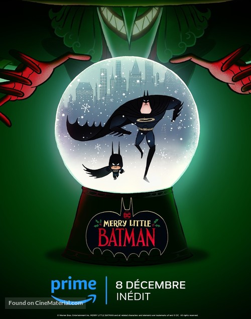 Merry Little Batman - French Movie Poster
