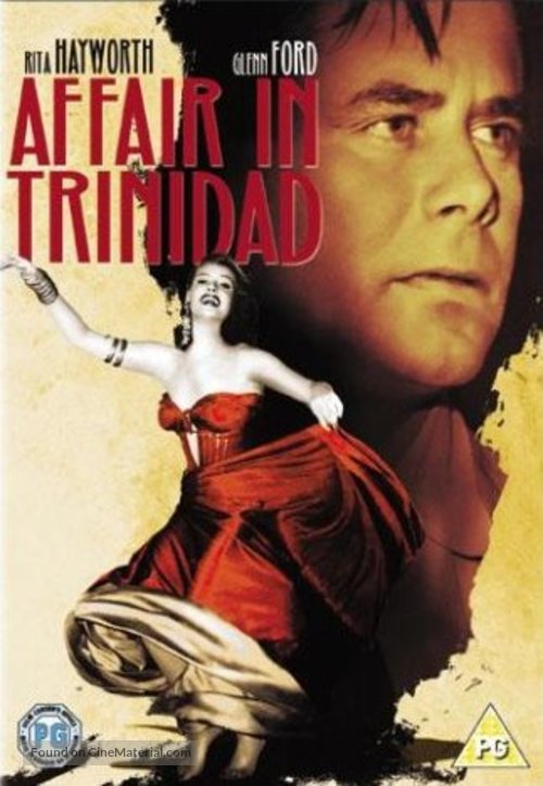Affair in Trinidad - British DVD movie cover