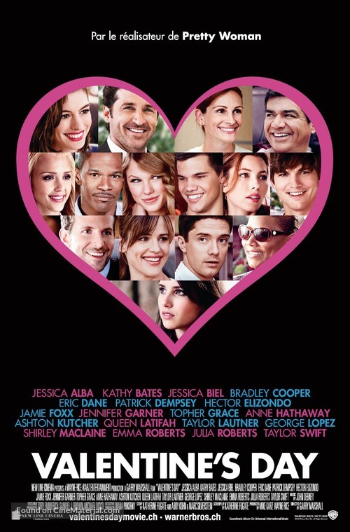 Valentine&#039;s Day - Swiss Movie Poster