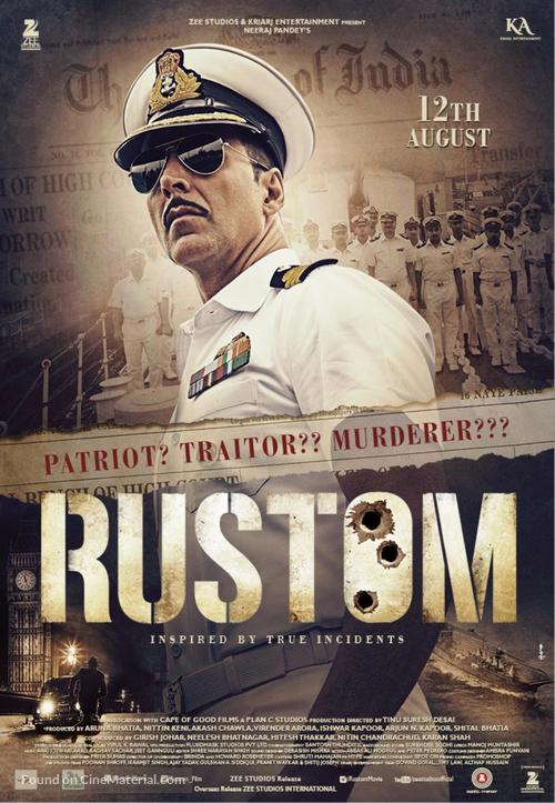 Rustom - Indian Movie Poster