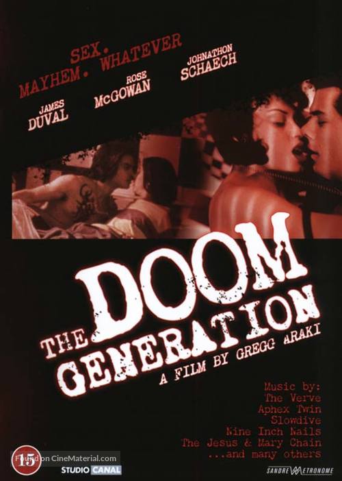 The Doom Generation - Danish Movie Cover