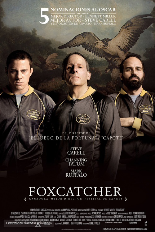 Foxcatcher - Argentinian Movie Poster