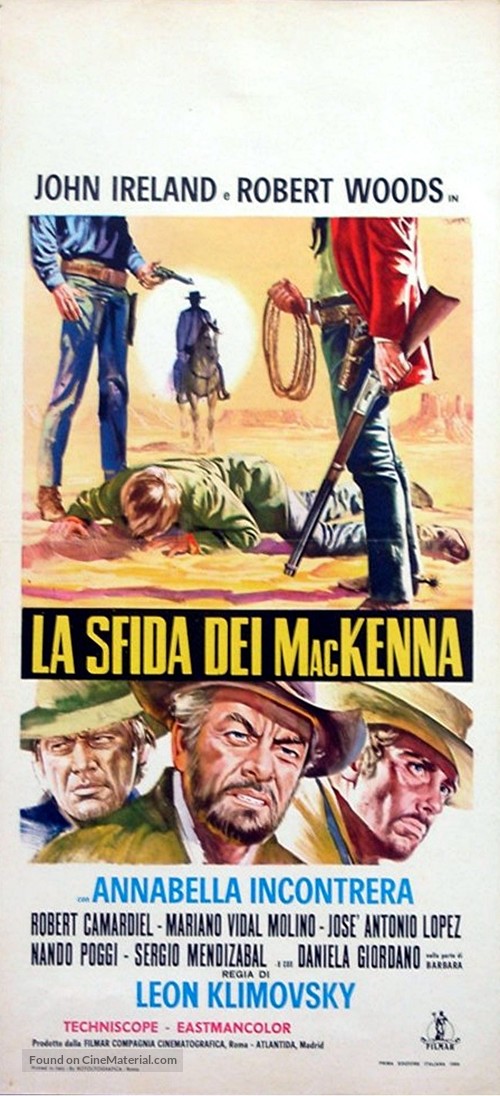 La sfida dei MacKenna - Italian Movie Poster