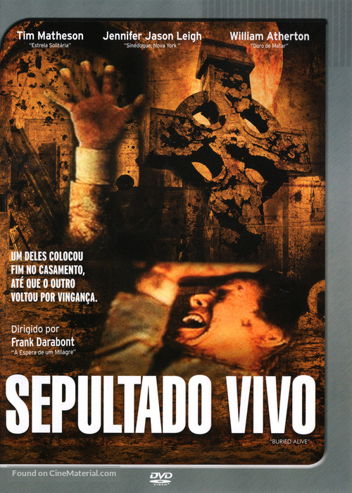 Buried Alive - Brazilian DVD movie cover