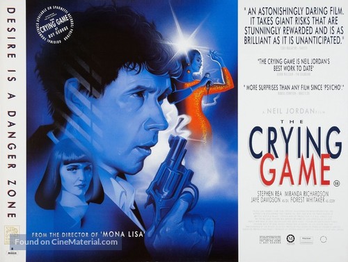 The Crying Game - British Theatrical movie poster