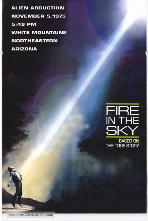 Fire in the Sky - Movie Poster