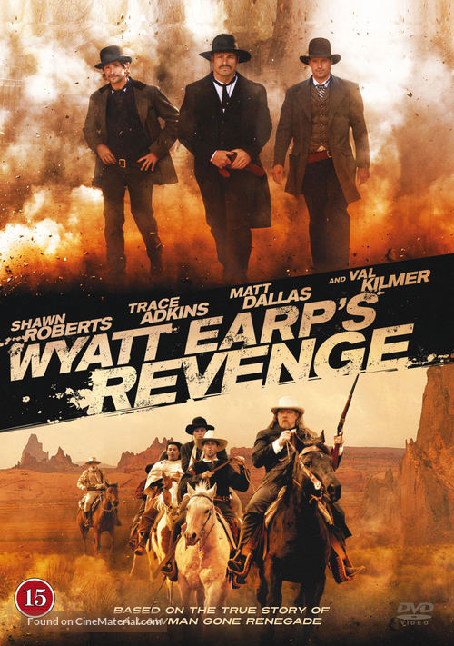 Wyatt Earp&#039;s Revenge - Danish DVD movie cover