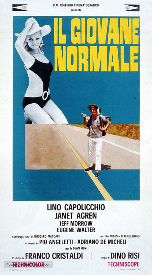 Il giovane normale - Italian Movie Poster