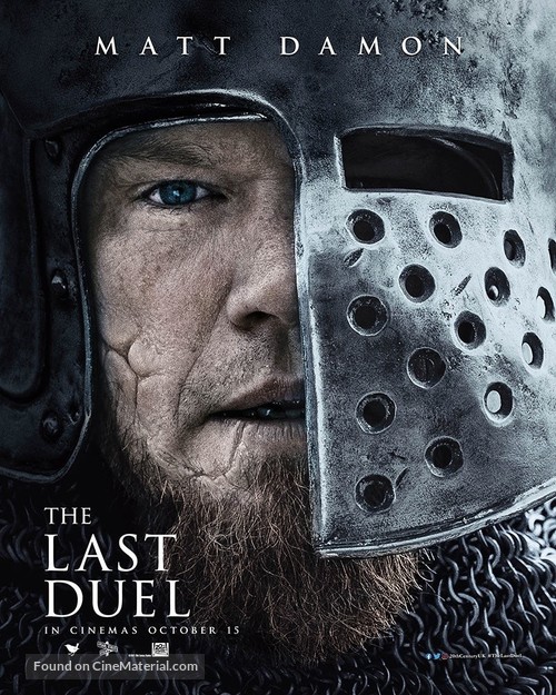 The Last Duel - British Movie Poster