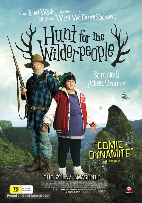Hunt for the Wilderpeople - Australian Movie Poster