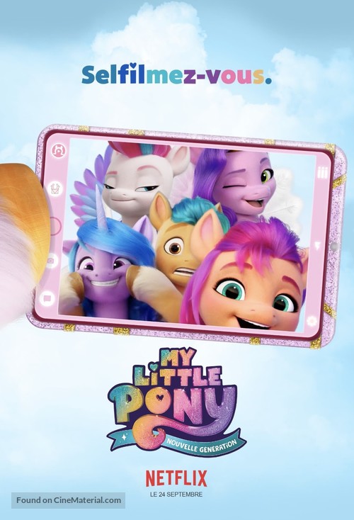 My Little Pony: A New Generation - French Movie Poster