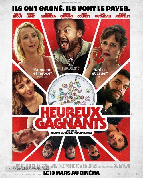 Heureux Gagnants - French Movie Poster