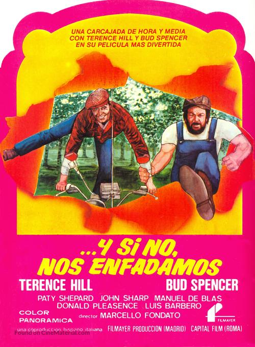 Watch Out We&#039;re Mad - Spanish Movie Poster