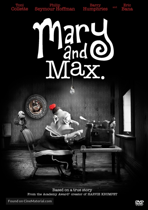 Mary and Max - DVD movie cover