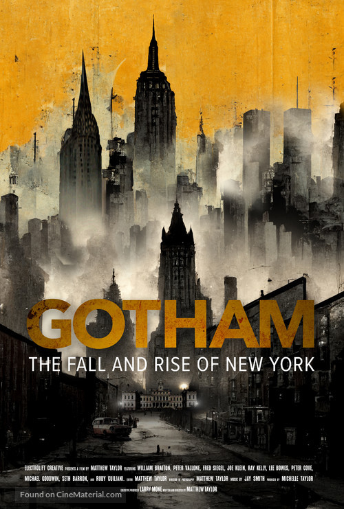 Gotham: The Fall and Rise of New York - Movie Poster