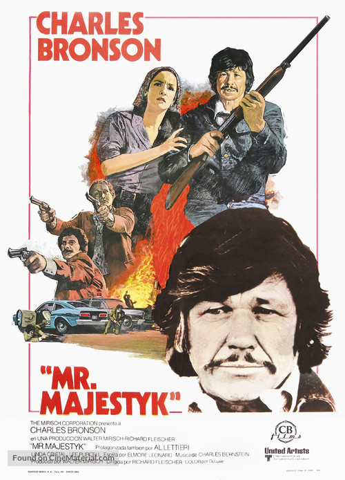 Mr. Majestyk - Spanish Movie Poster