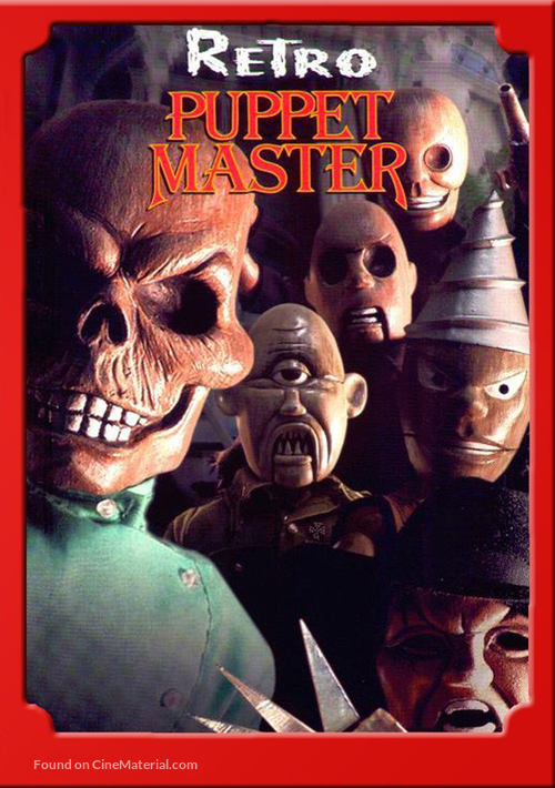 Retro Puppet Master - Movie Poster