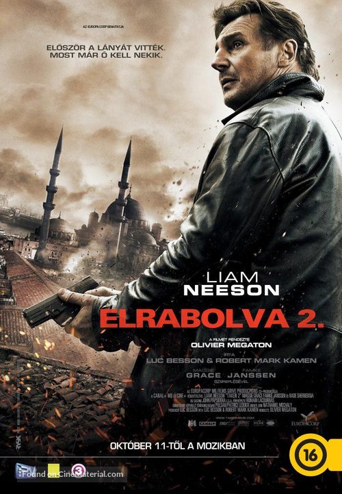 Taken 2 - Hungarian Movie Poster