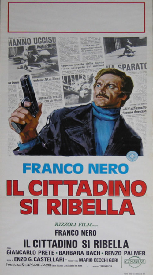 Il cittadino si ribella - Italian Movie Poster