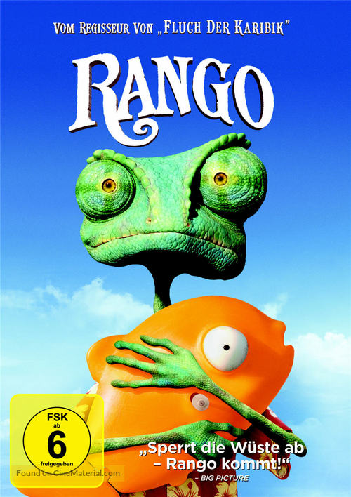 Rango - German Movie Cover