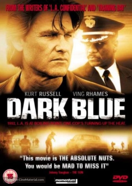 Dark Blue - British DVD movie cover