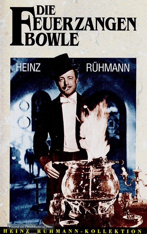 Feuerzangenbowle, Die - German VHS movie cover