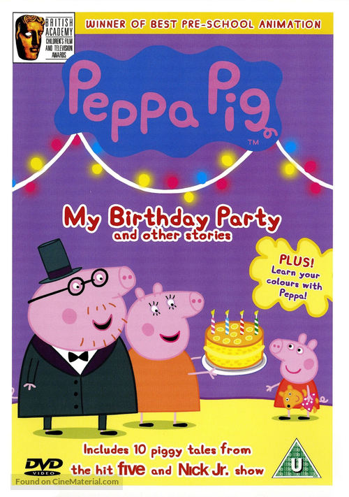 &quot;Peppa Pig&quot; - British DVD movie cover